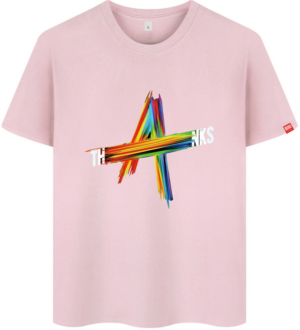 네스파 무지개에이 반팔 티셔츠 SED_0106