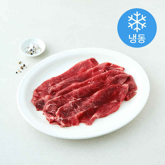 대정한우 등심 대패 3등급 구이용 (냉동), 1개, 200g