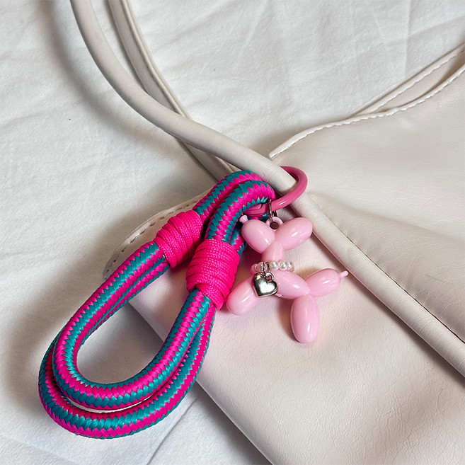 소리달 비차 강아지 가방 키링 + 태그홀더 세트