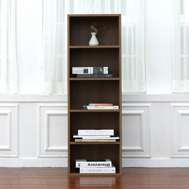 선진컴퍼니 루이스 책장 400, 엔틱, 5단