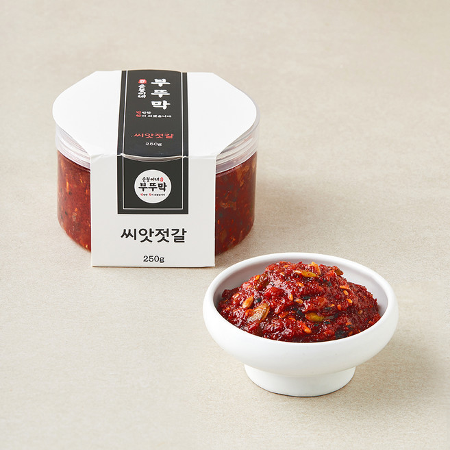 순봉이네부뚜막 씨앗젓갈, 250g, 1개