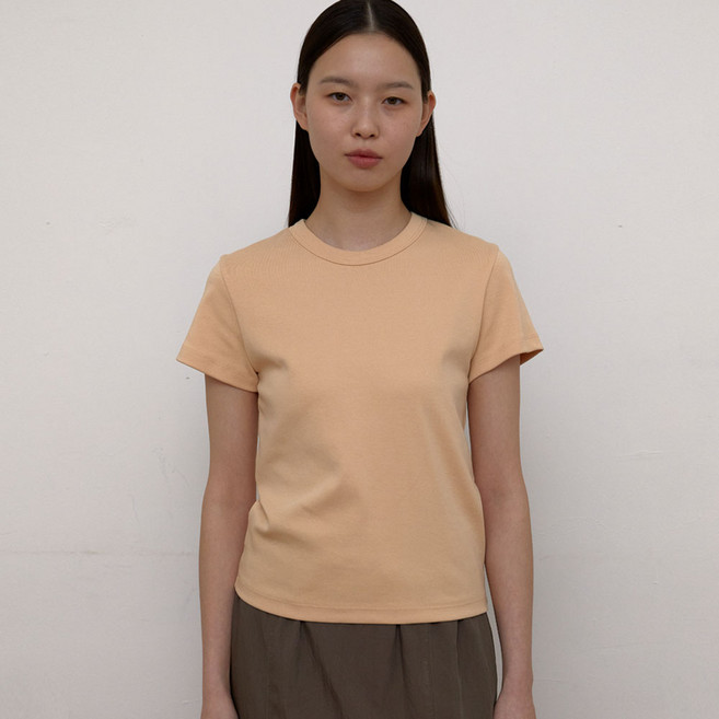 38COMEONCOMMON 女款蓋袖圓領T恤