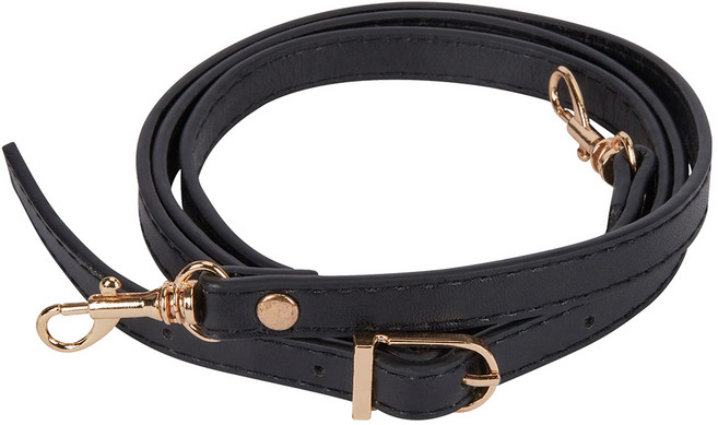 휴대폰 가죽 스트랩, 블랙, 1개