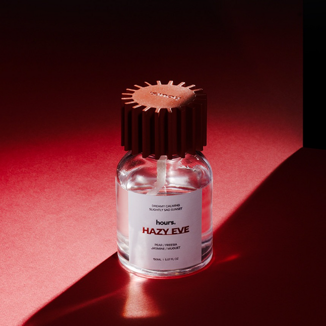 벤딕트 차량용 방향제 디퓨저 액체형 규조토 hours 150ml, 헤이지 이브, 1개