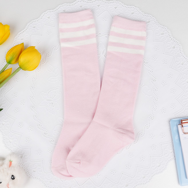 설레발 아동용 데일리 하프 니삭스