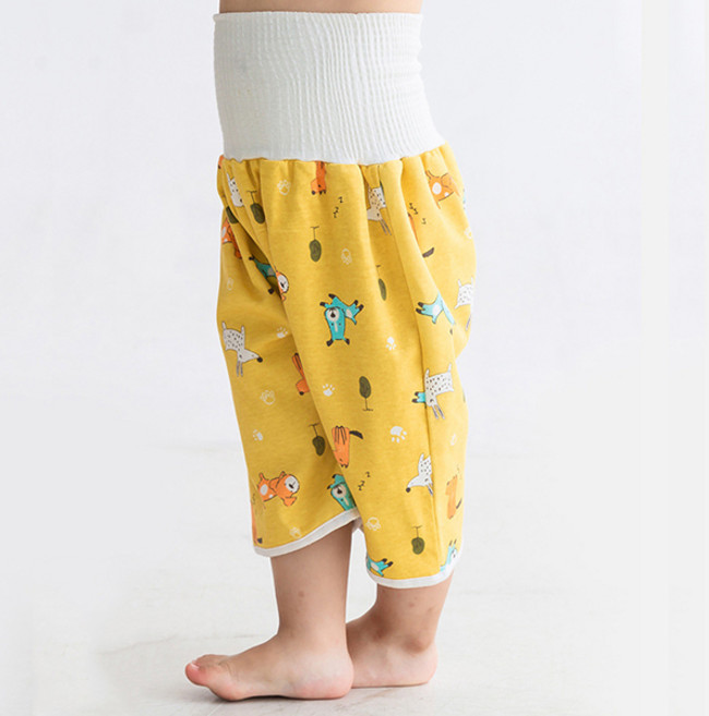 조이멀티 아동용 쥬니멀패턴 소변훈련 실내복 방수바지