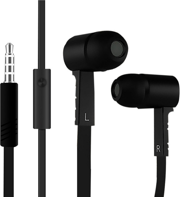 펜타오닉 게이밍 인이어 유선 이어폰, 블랙