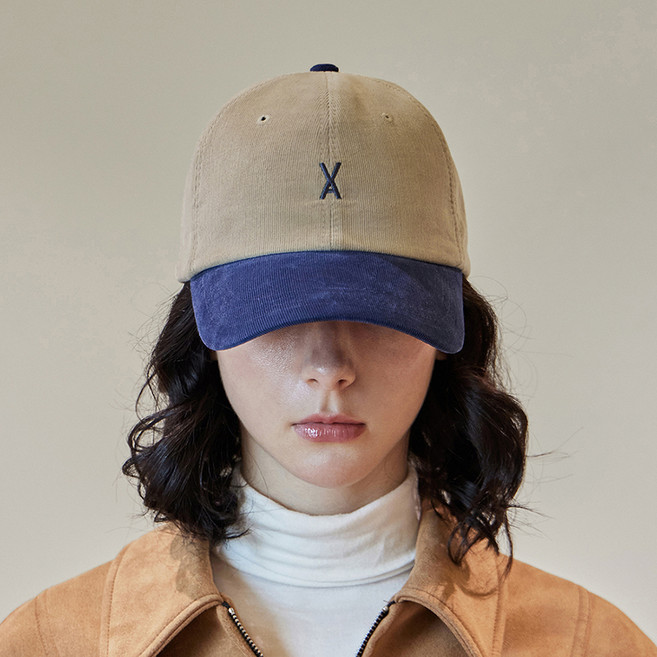 바잘 VA 코듀로이 투톤 볼캡