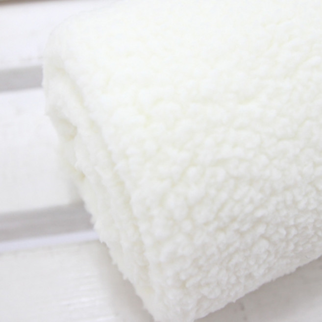 스무디 포토카드 배경천 단면 양털원단, 백아이보리, 1개