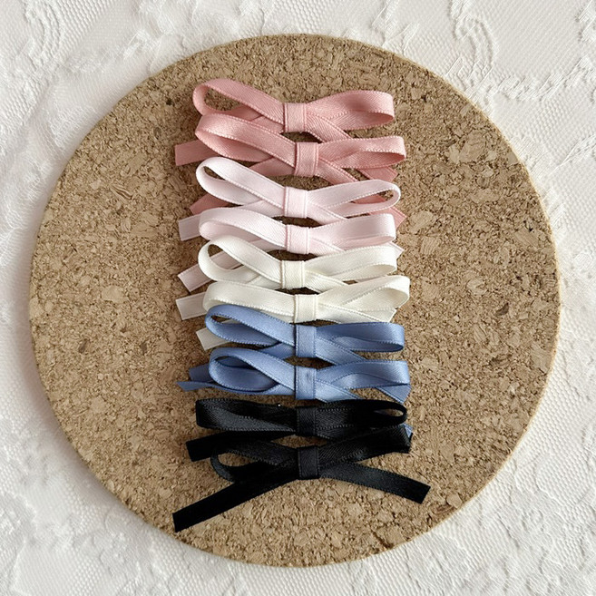 비솔 스윗 리본 집게핀 5종 x 2p 세트