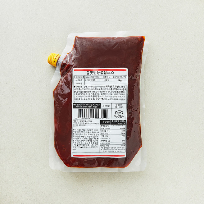 불맛 만능 볶음소스, 1kg, 1개