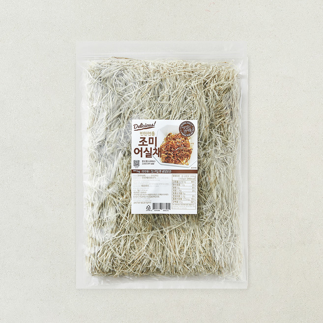 해맑은푸드 반찬전용 조미 어실채, 1개, 1kg