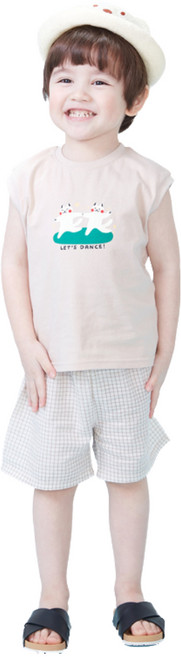 Samsoni 兒童 Jouju 上學服 無袖套裝