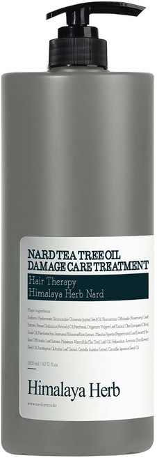 나드 티트리 오일 데미지 케어 헤어트리트먼트, 1.5L, 1개