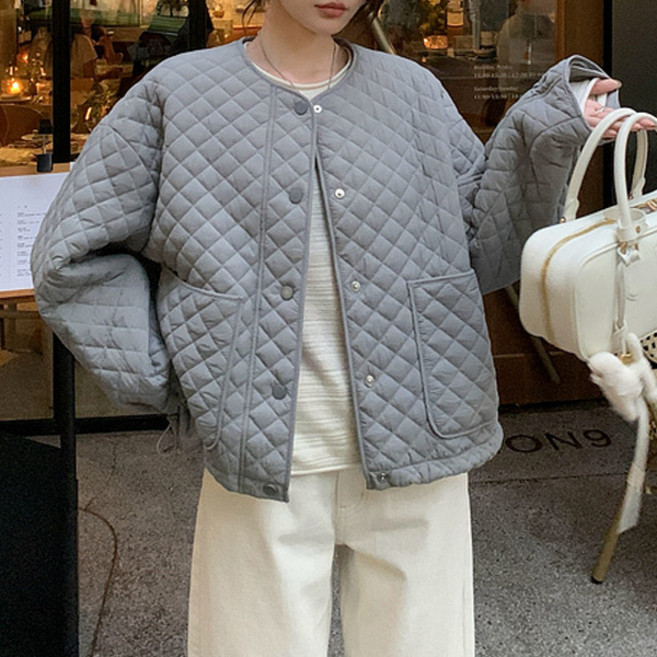 어썸풀 여성용 베포인 퀼팅 자켓 A24WJK101712