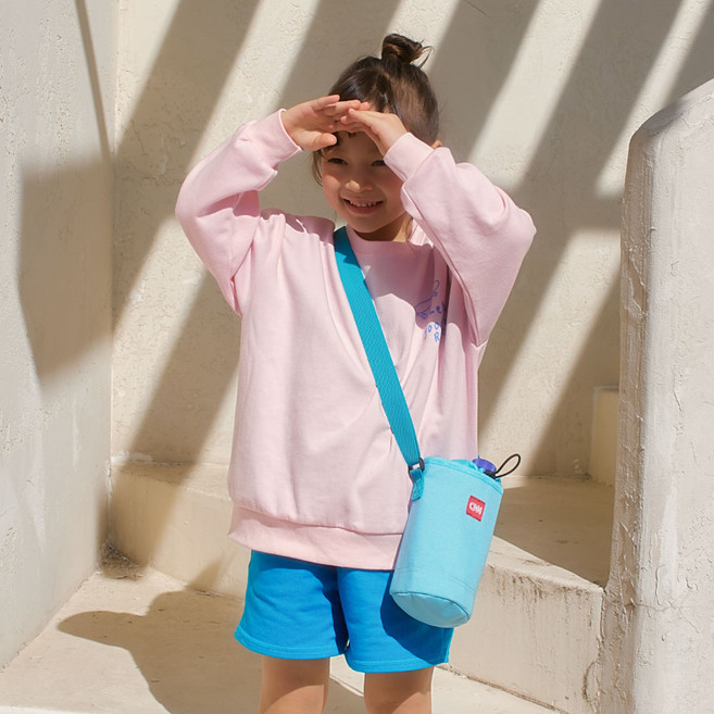 씨엔엔 아동용 블록 물병가방