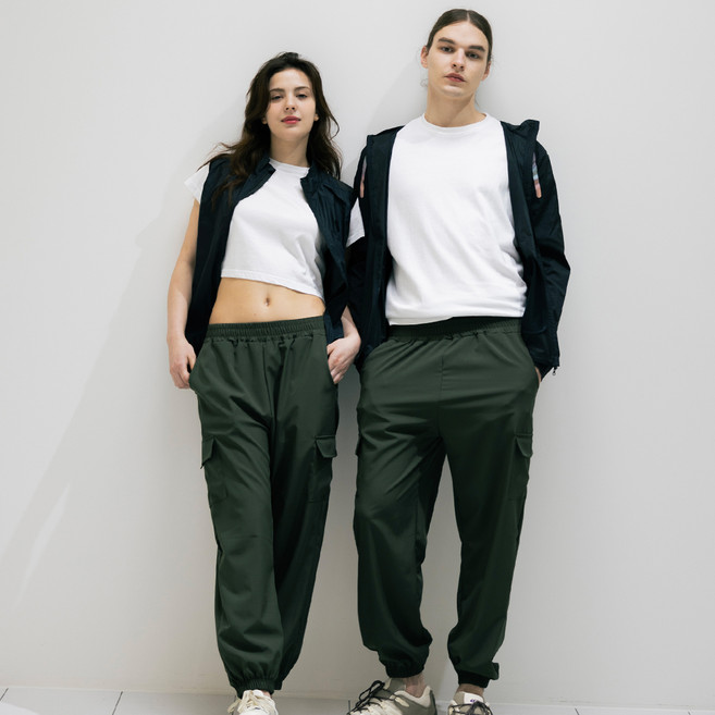 테라우드 커플 아노라운지 캠프 조거 9부 팬츠