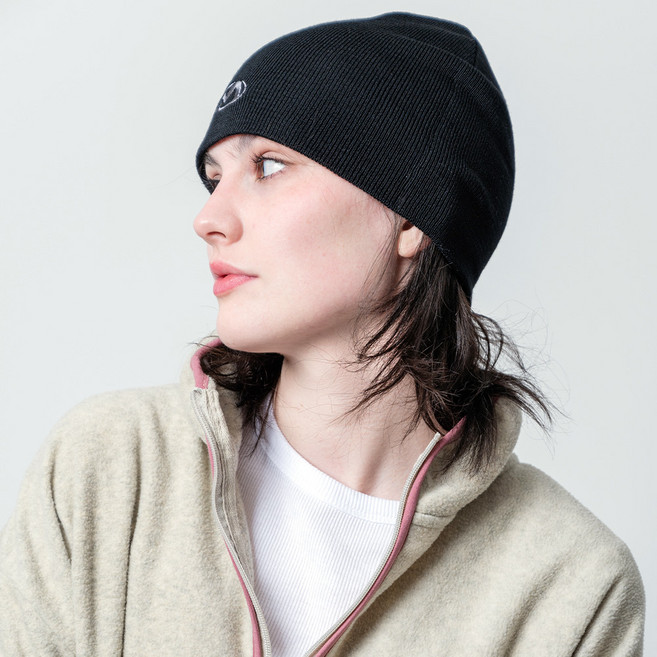리베로 벨루가 아웃도어 메리노울 비니, 블랙