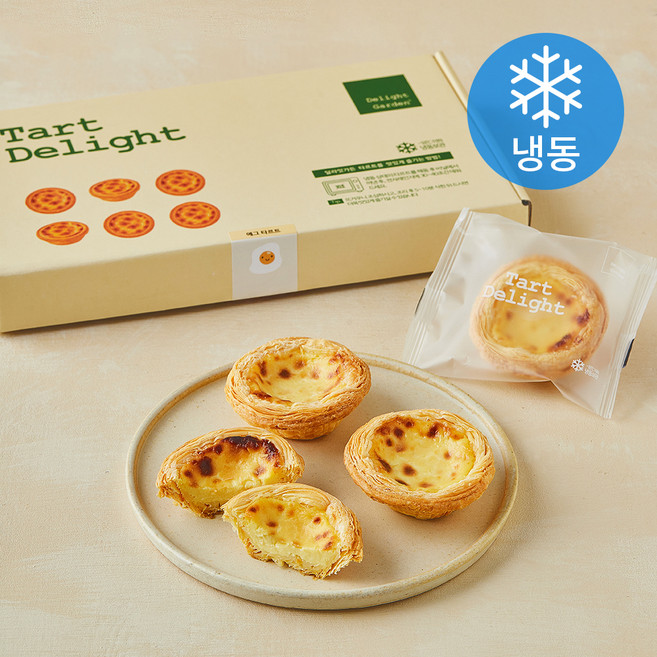 딜라잇가든 타르트딜라잇 완제 6개입 (냉동), 240g, 1개