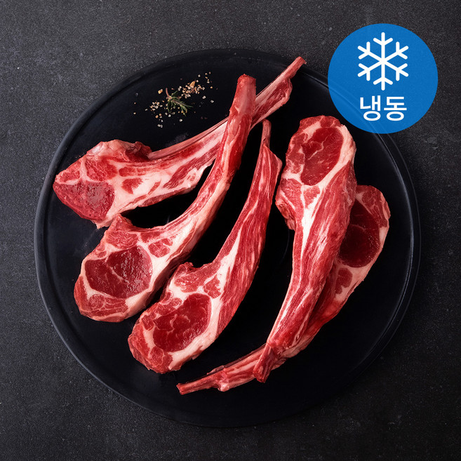 고기설계소 숄더랙 양갈비 스테이크 (냉동), 400g, 1개