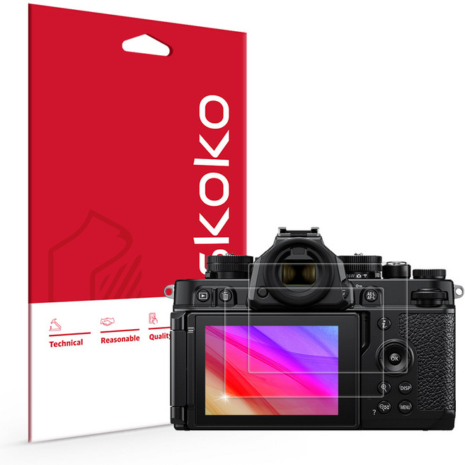스코코 니콘 Zf 초고화질 트루컬러 AR 액정보호필름 2p 세트, 1세트, NKC00440004