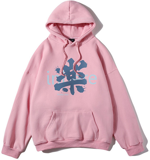 아울스 여성용 심플 스포티 레터링 후드티 #W6210