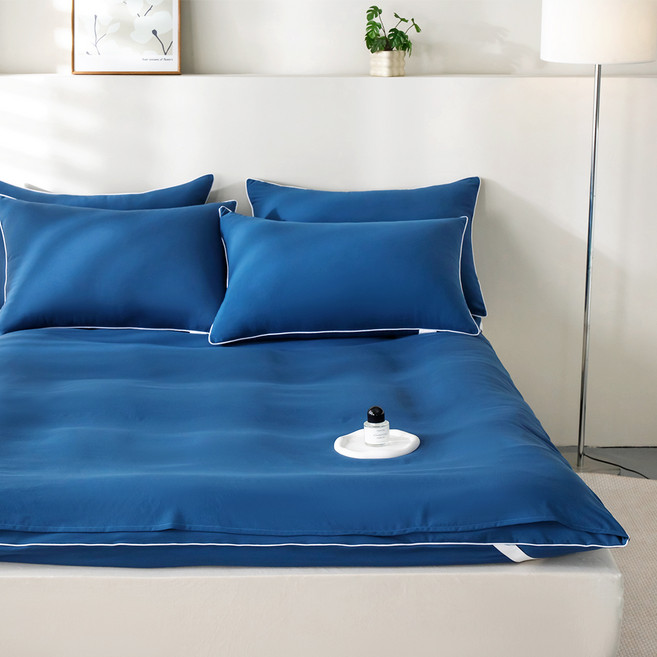 소하임 통세탁 사계절 토퍼 커버, 인디블루