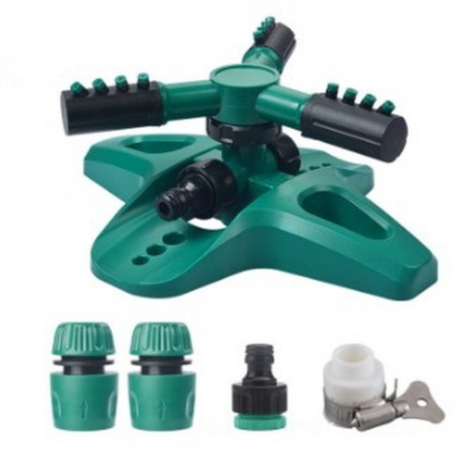 오브제토 회전 스프링쿨러 세트, 1개, 청록