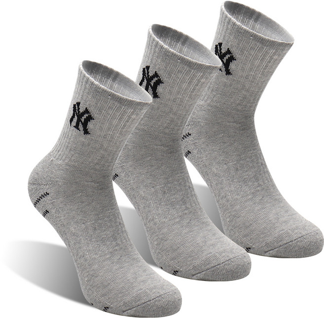 MLB 남성용 중목 양말 001 3족