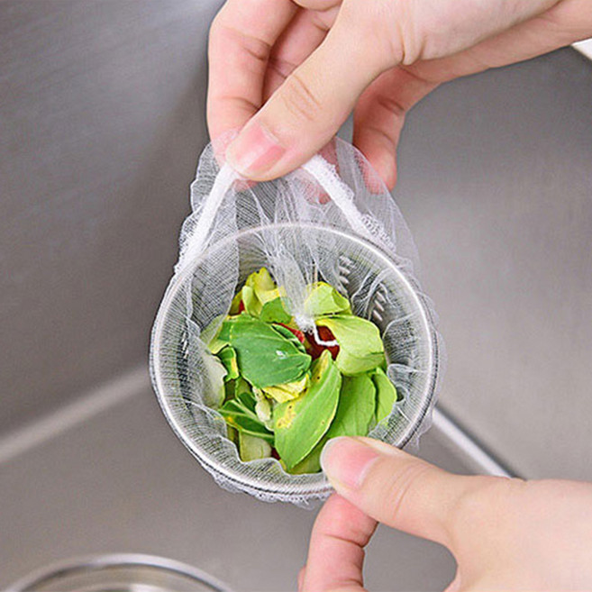 인블룸 싱크대 배수구 음식물 거름망, 100개입, 1개