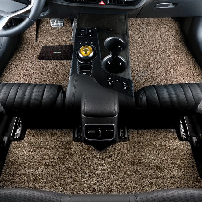 아이나비 클리닉스 코일 카매트 1열 2열, 브라운, 쌍용 렉스턴스포츠 칸 2019년 1월