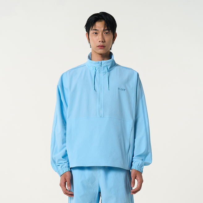 널디 시어서커 아노락 상의