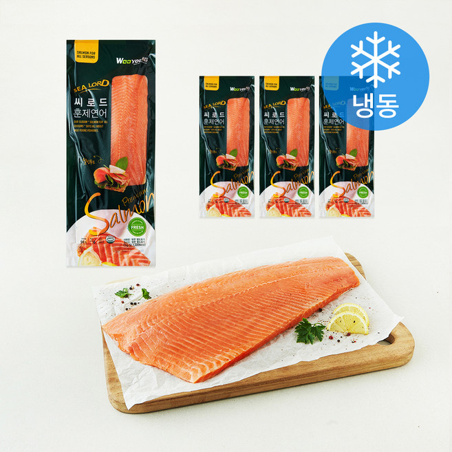 씨로드 훈제연어 (냉동), 1개, 6kg