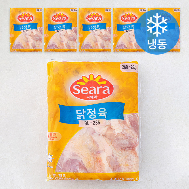 시에라 브라질산 닭다리살 정육 (냉동), 6개, 2kg(260~280g)