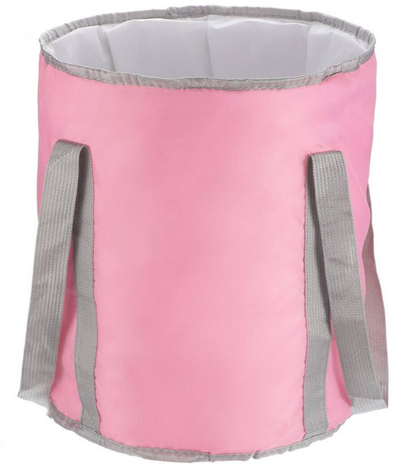 小麥購物 摺疊泡腳桶 一般 Y857 115g, 1個, 粉色