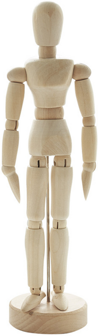 다매다매 원목 구체관절 인형, 1개