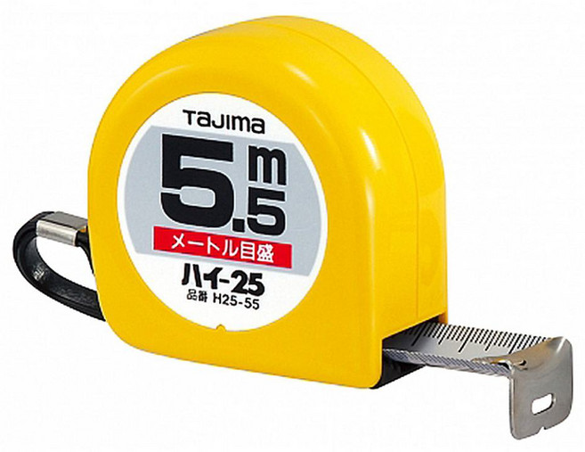 TaJIma 田島 手動 捲尺 H25-55, 1個