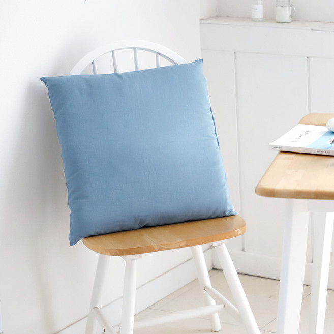 까사베르데 11수 린넨 데일리 무드 솔리드 사각 방석