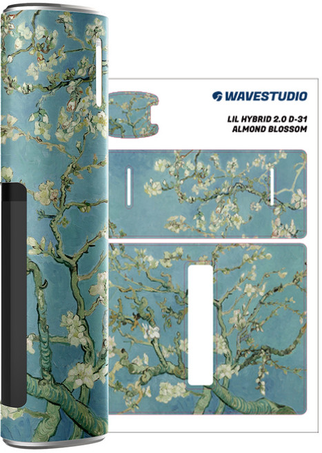 웨이브스튜디오 릴 하이브리드 2.0 스킨 스티커, D-31 ALMOND BLOSSON, 2개
