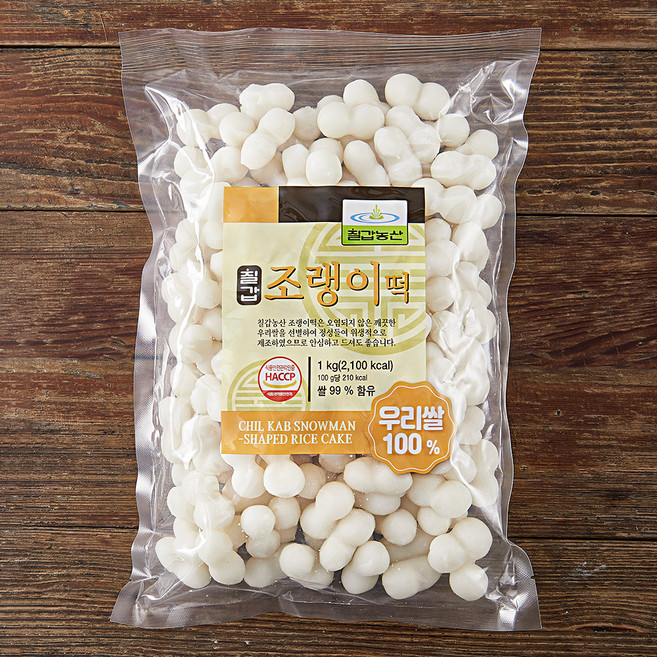 칠갑농산 조랭이떡, 1kg, 1개입, 1개
