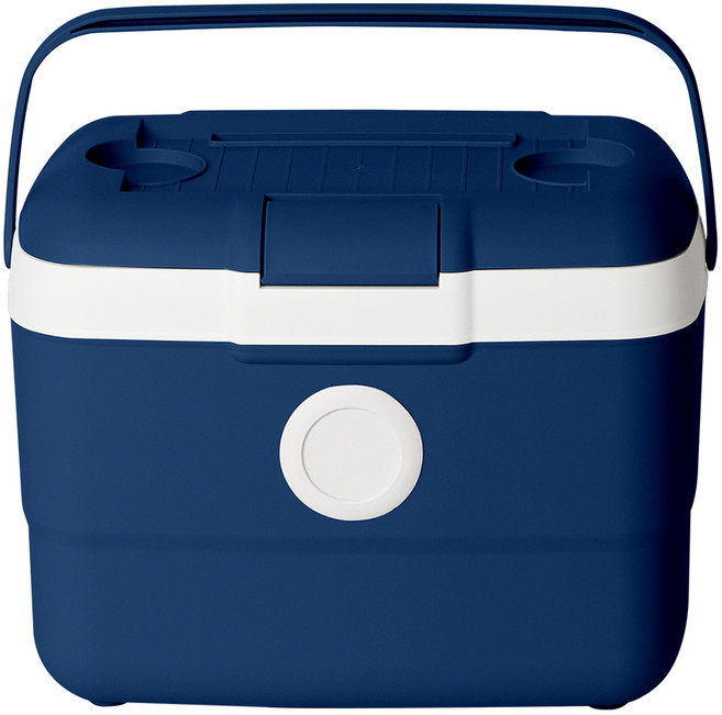 올리빙 도트 테이블 아이스박스, 오션블루, 25L