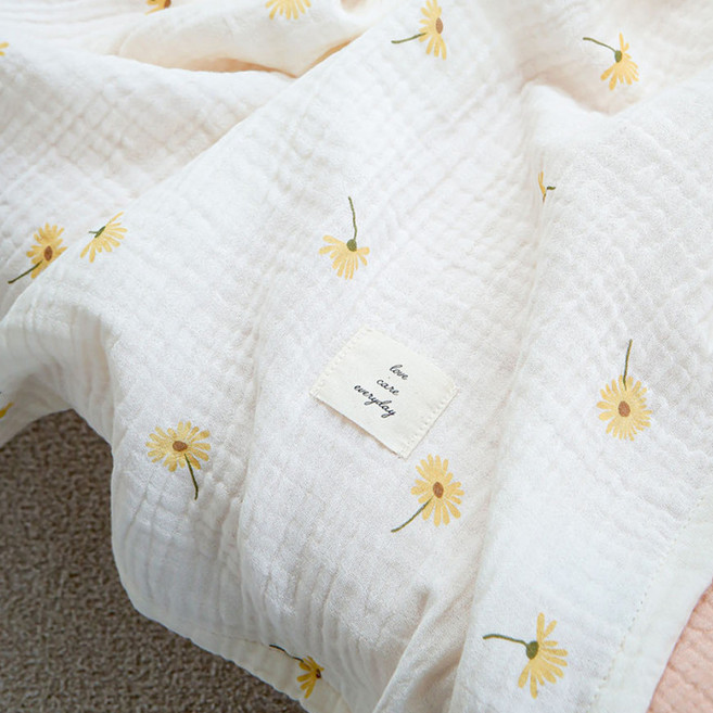 마롤로뜨 아기 프린팅 모달 애착 블랭킷, 살랑데이지