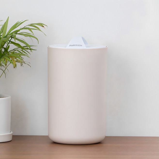 파리지앵 진공 음식물쓰레기통, 크림베이지, 1개