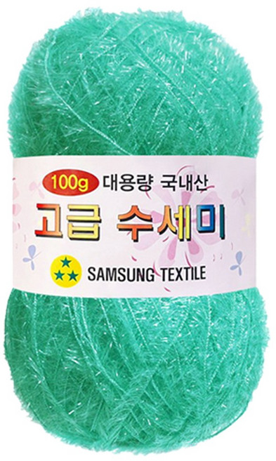 yarna 대용량 고급 수세미 뜨개실 100g, 164민트, 1개