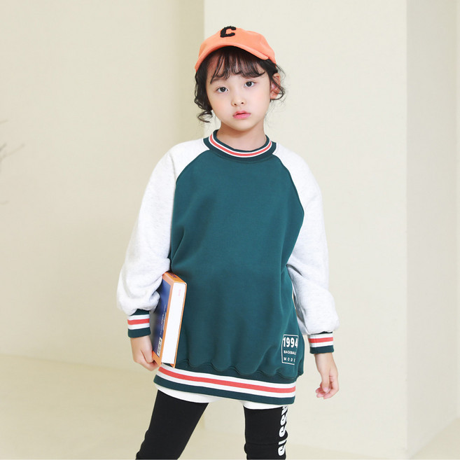 jkids 女童 Closure 刷毛大學T J7060