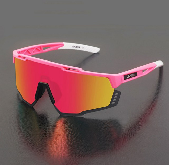 가빈 스타일호른 도수클립 포함 스포츠 선글라스 G90, C09 핑크미러 + 핑크, 1개
