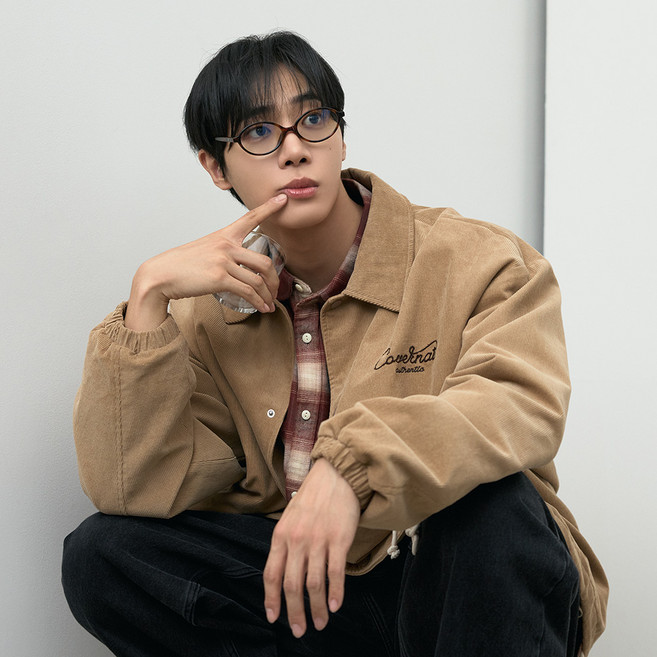 커버낫 남성용 코듀로이 면 코치자켓