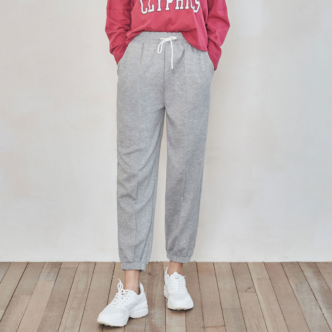 JINMANIA 女款鬆緊腰帶休閒束口運動褲 C303WJL