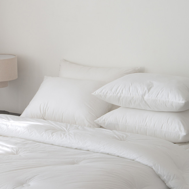 yesbedding 高密度Supima棉100支柔軟飯店式枕頭套