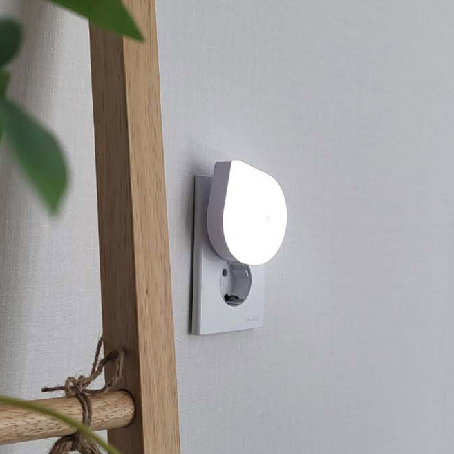 룸인커머스 LED 퐁퐁 취침등 광센서 3p, 주광색 6000K(하얀빛)